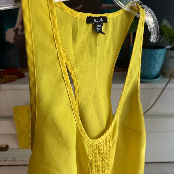 Jacob Sunny Yellow Women's Tank Top M - Picture 8 of 16